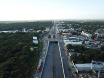 The Alfredo V Bonfil underpass in Cancún