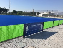 01/08/2016 - Drainage system for artificial turf in the Olympic Hockey Stadium in Rio de Janeiro, Brazil. 