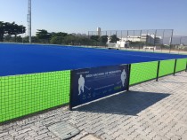 HAURATON provided th Olympic Hockey Stadium with SPORTFIX ROME I channels