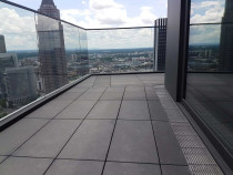 2,500 m DACHFIX STEEL drain the One Forty West high-rise in Frankfurt