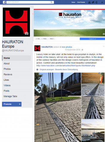 Follow HAURATON on Facebook